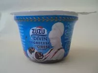 Amount of sugar in Zuzu Divin Iaurt in stil grecesc cu cirese negre