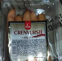 入っている砂糖の量 Crenvurști 500g meda