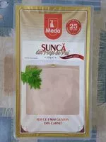 入っている砂糖の量 Șuncă din piept de pui
