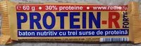 Sokerin määrä sisällä Protein-R Forte