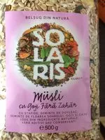 Suhkru kogus sees Muesli