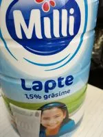 Cantidad de azúcar en Milli lapte 1,5% grasime