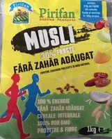Cantidad de azúcar en Musli