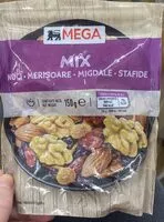 Suhkru kogus sees mix nuci, merișoarele, migdale, stafide
