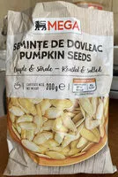 Suhkru kogus sees Pumpkin Seeds Roasted & Salted