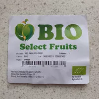 चीनी और पोषक तत्व Bio select fruits