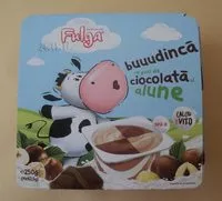 Amount of sugar in Fulga Desert din lapte cu ciocolata si alune