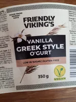 Amount of sugar in Vanilla GREEK STYLE O'gurt