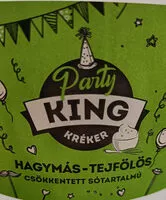 Quantité de sucre dans Party King Kréker Hagymás Tejfölös