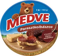 Suhkru kogus sees Parasztkolbászos kockasajt
