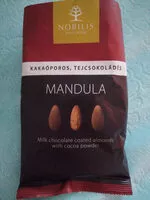 Jumlah gula yang masuk kakaóporos, tejcsokoládés mandula