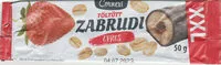 चीनी की मात्रा Cornexi töltött zabrudi - epres