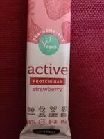 चीनी की मात्रा Strawberry Vegan Protein Bar
