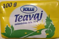Sokerin määrä sisällä Teavaj