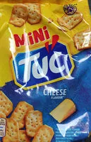 Sokerin määrä sisällä TUC mini Cheese flavour