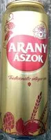 Sucre et nutriments contenus dans Arany aszok