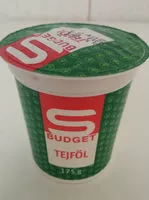 Sokerin määrä sisällä Sour Crean