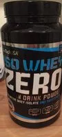 入っている砂糖の量 Iso whey zero