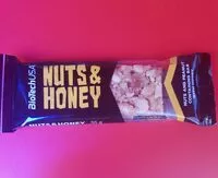入っている砂糖の量 Barre cacahuètes et miel