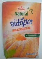 含糖量 Natural sütőpor