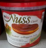 Sugar and nutrients in Miss nuss