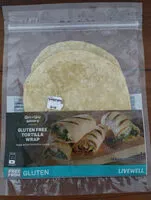 Cantidad de azúcar en Gluten free tortilla wrap