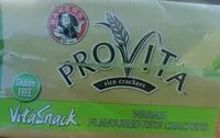 Quantité de sucre dans Rice crackers wasabi
