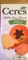 Jumlah gula yang masuk Panaché de fruits