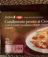 Suhkru kogus sees Condimento pronto ai crostacei