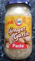 Quantité de sucre dans Ginger Garlic