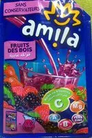 Sucre et nutriments contenus dans Amila