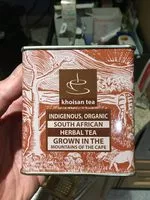 Sucre et nutriments contenus dans Khoisan tea