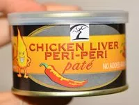 Sokerin määrä sisällä Chicken Liver Peri-Peri Paté