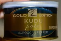 Sokerin määrä sisällä Kudu Paté Moroccan Pepper Mix