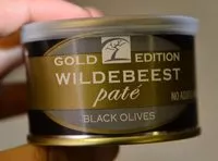 Sokerin määrä sisällä Paté Black Olives