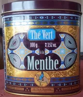 入っている砂糖の量 Thé Vert à la Menthe