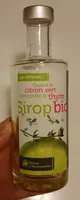 Quantité de sucre dans Sirop bio jus défendu... Quand le citron vert rencontre le thym