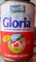 İçindeki şeker miktarı Gloria Lait entier concentré non sucré