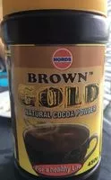 Sucre et nutriments contenus dans Brown gold