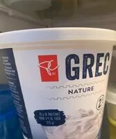 入っている砂糖の量 Greek yogurt