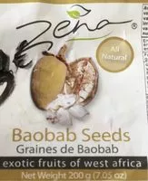 入っている砂糖の量 Baobab Seeds