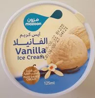 Quantité de sucre dans Vanilla Ice cream