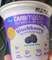 Cantidad de azúcar en Carbmaster - blackberry