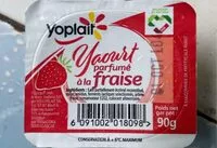 Quantité de sucre dans Yaourt parfumé à la fraise