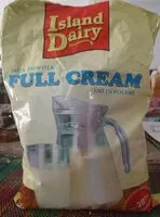 Gula dan nutrisi di dalamnya Island dairy