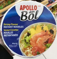 Sucre et nutriments contenus dans Apollo dan bol