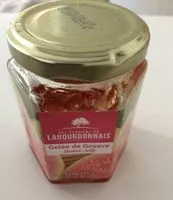 Sokerin määrä sisällä Gelée de Goyave