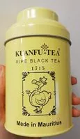 Sucre et nutriments contenus dans Kuanfu tea