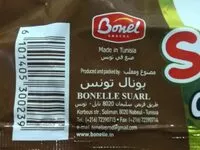 Sucre et nutriments contenus dans Bonel