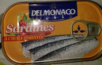 Sucre et nutriments contenus dans Delmonaco